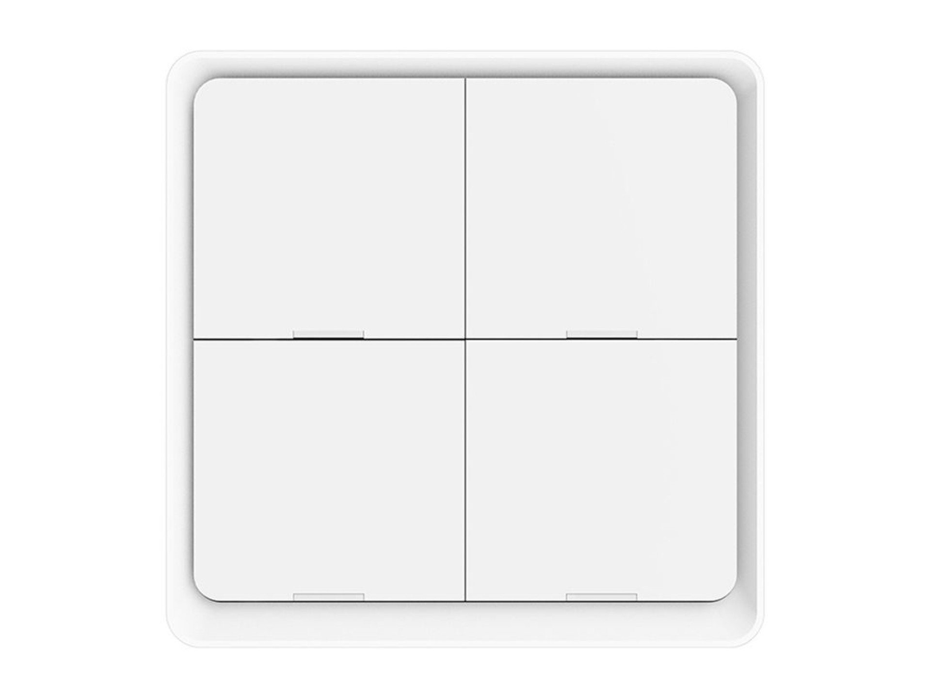 MOES ZT-SY-EU4S ZigBee Interruptor de escena de 4 botones