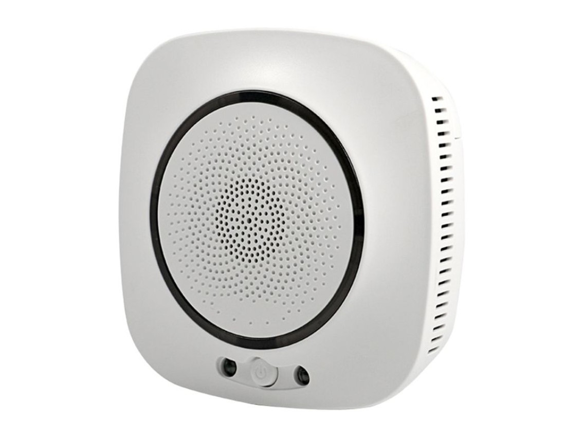 Detector de monóxido de carbono MOES WSS-CO com Wi-Fi