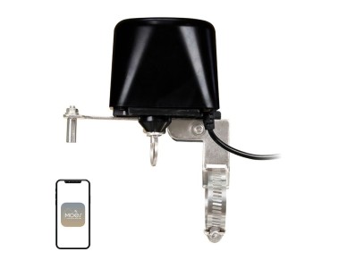 MOES WV-LZ-BK Wi-Fi Water Valve (Black)