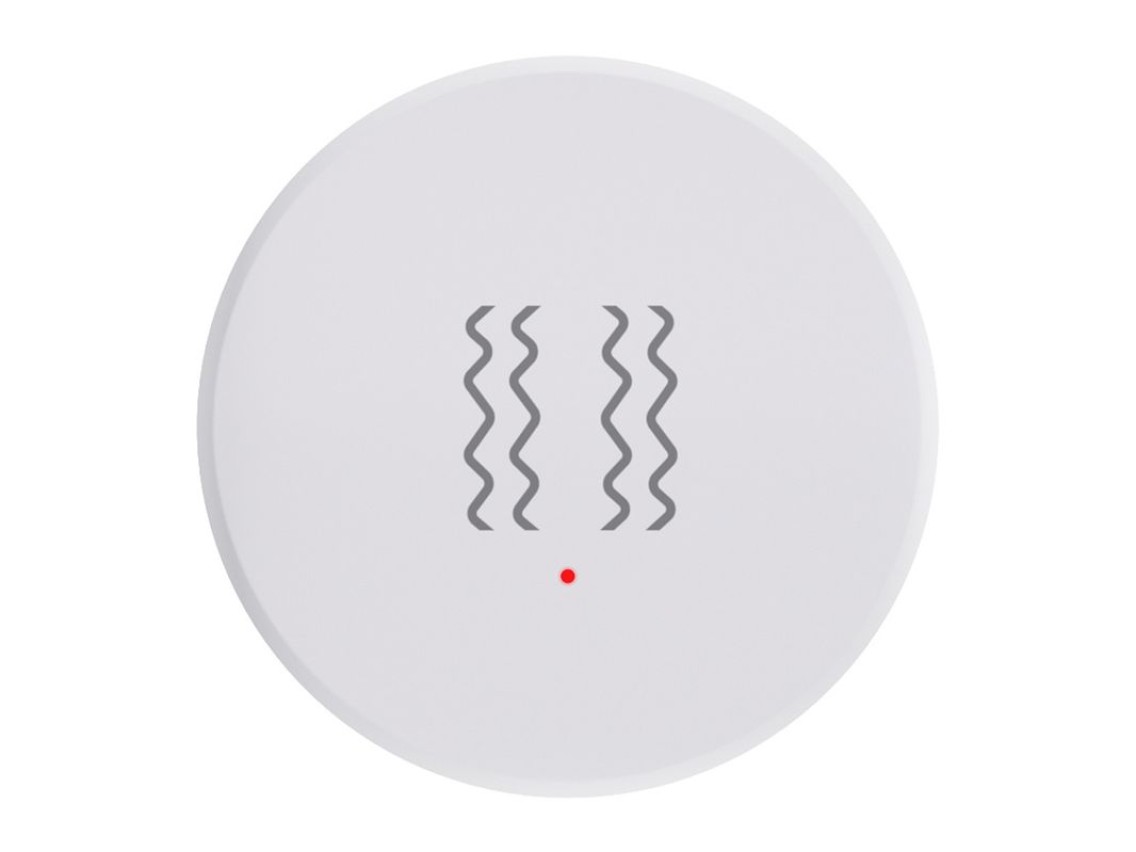 Sensor de vibración ZigBee MOES ZSS-S02-VBR-C