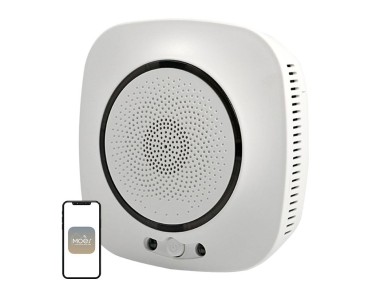 Detector de mon�xido de carbono MOES WSS-CO com Wi-Fi