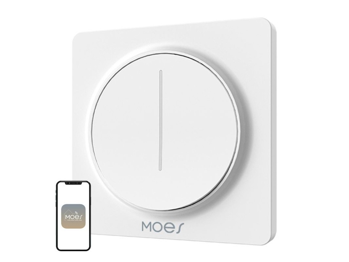 Dimmer MOES ZS-SY-EUD-WH ZigBee (branco)
