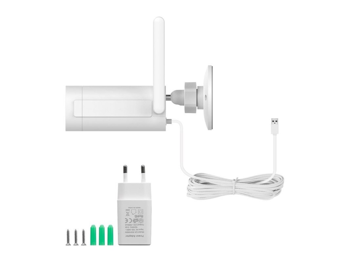 Câmera IP Wi-Fi externa MOES WCM-JD-T1 de 3MP