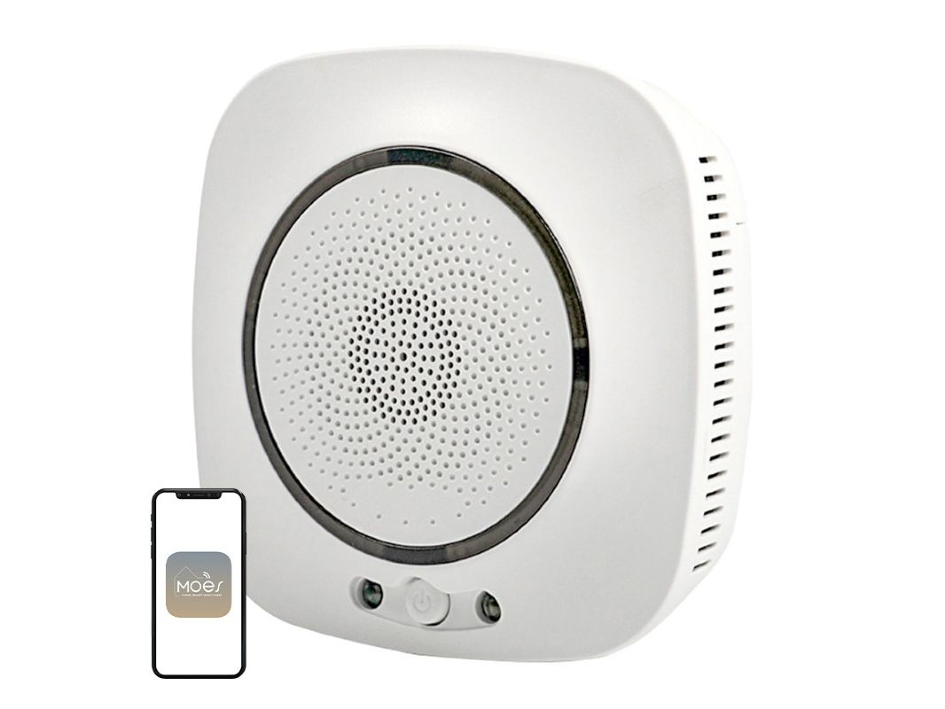 Detector de gás Wi-Fi MOES WSS-S-GL