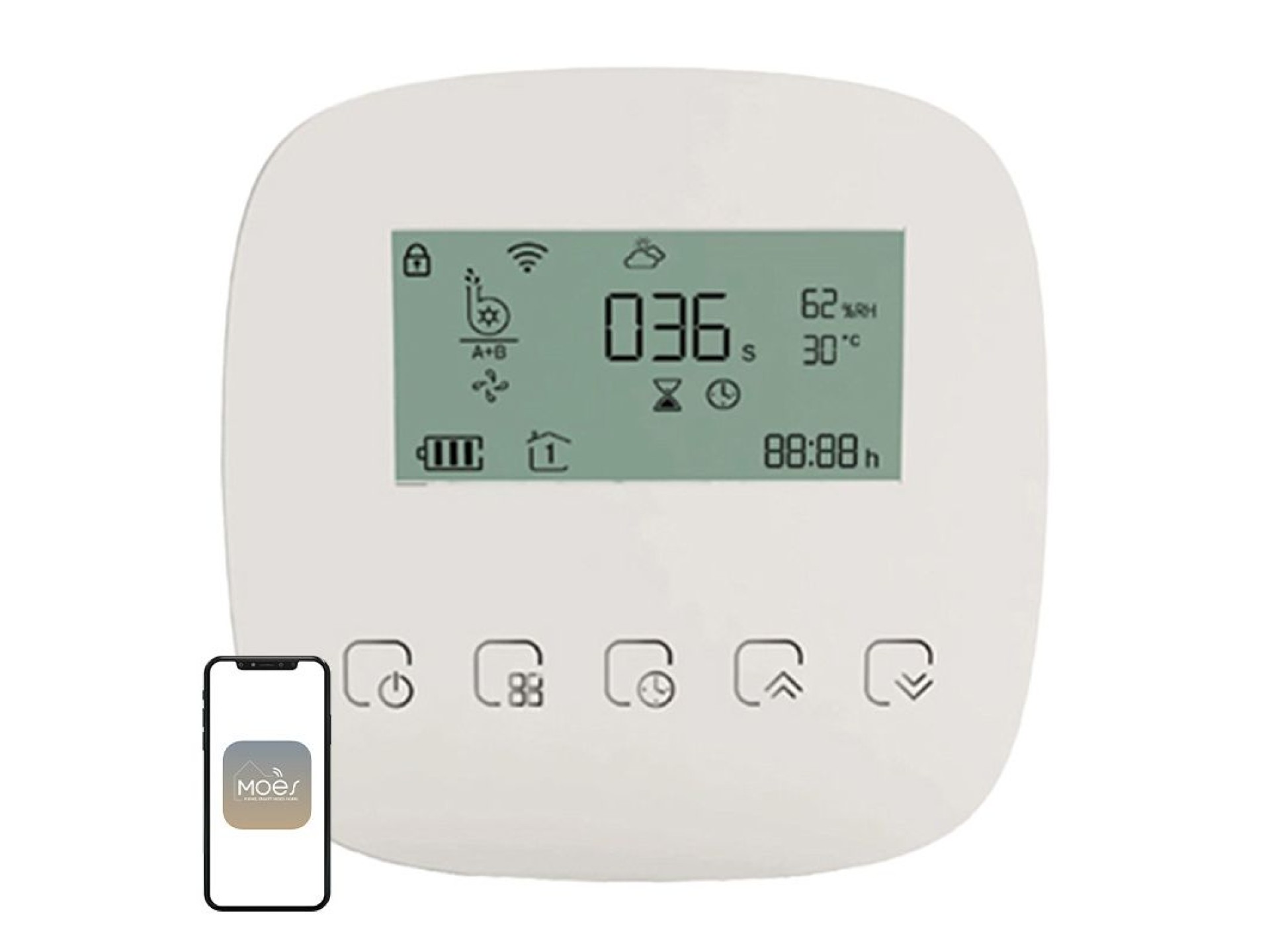 MOES WWP-BY-908 Wi-Fi 2-Channel Irrigation Pump