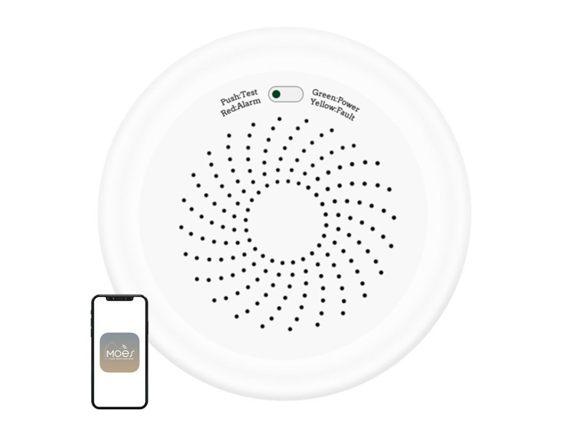 Sensor de gás ZigBee MOES ZSS-QY-GL-U