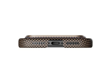 Funda PITAKA Ultra-Slim MagSafe para iPhone 17 Pro Max color atardecer