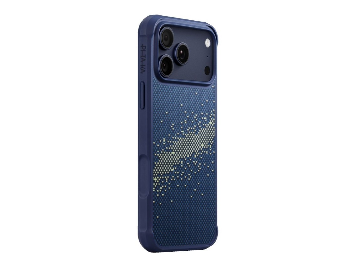 Case PITAKA StarPeak Aramid ProGuard MagSafe for iPhone 17 Pro milky way galaxy