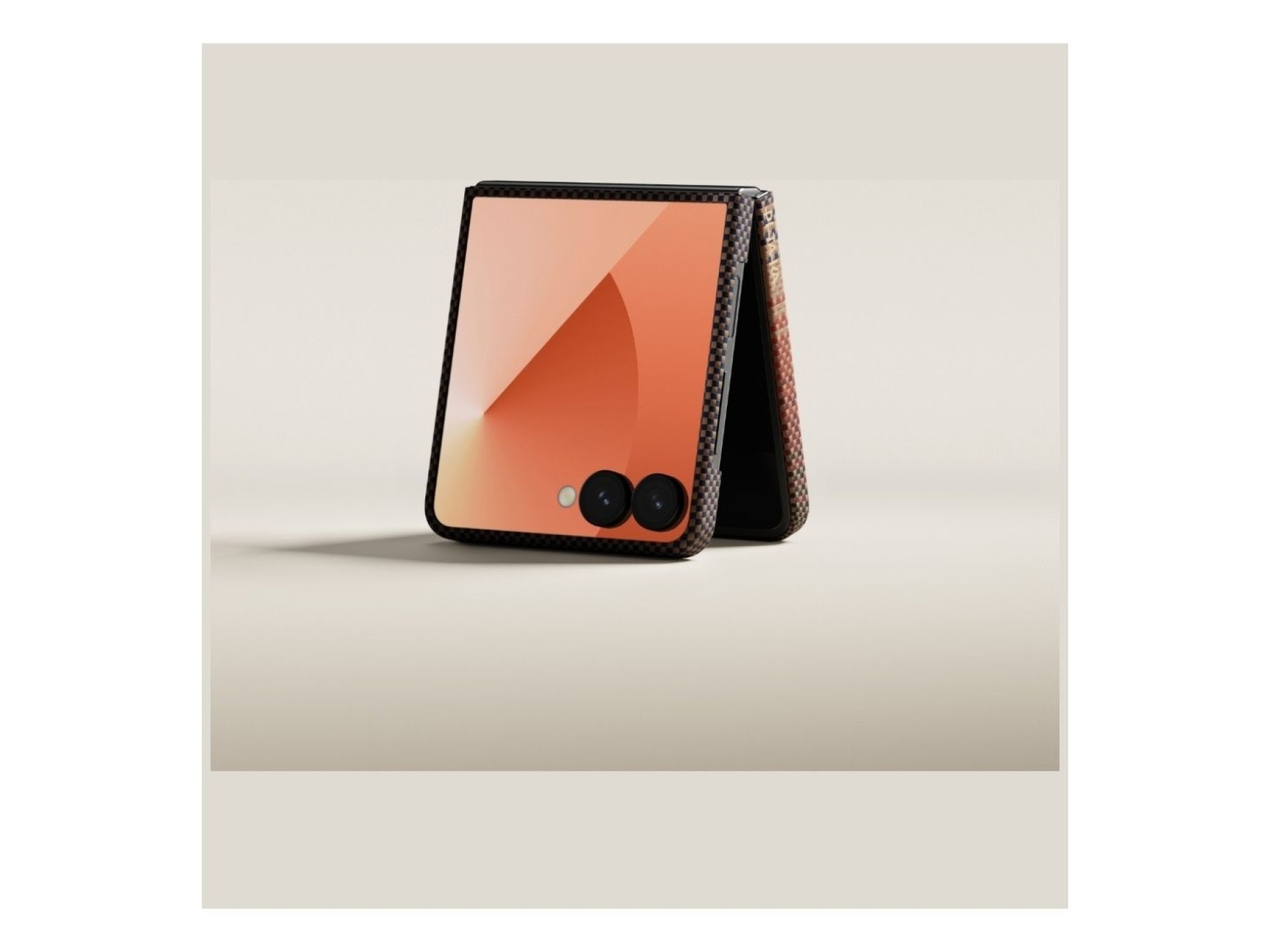 Case PITAKA Ultra-Slim MagSafe for Samsung Galaxy Z Flip7 sunset
