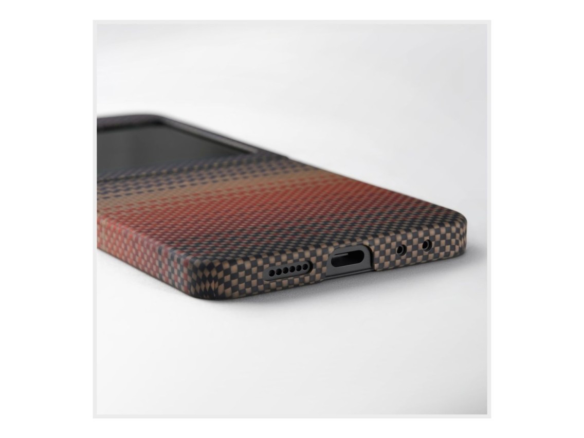 Case PITAKA Ultra-Slim MagSafe for Samsung Galaxy Z Flip7 sunset
