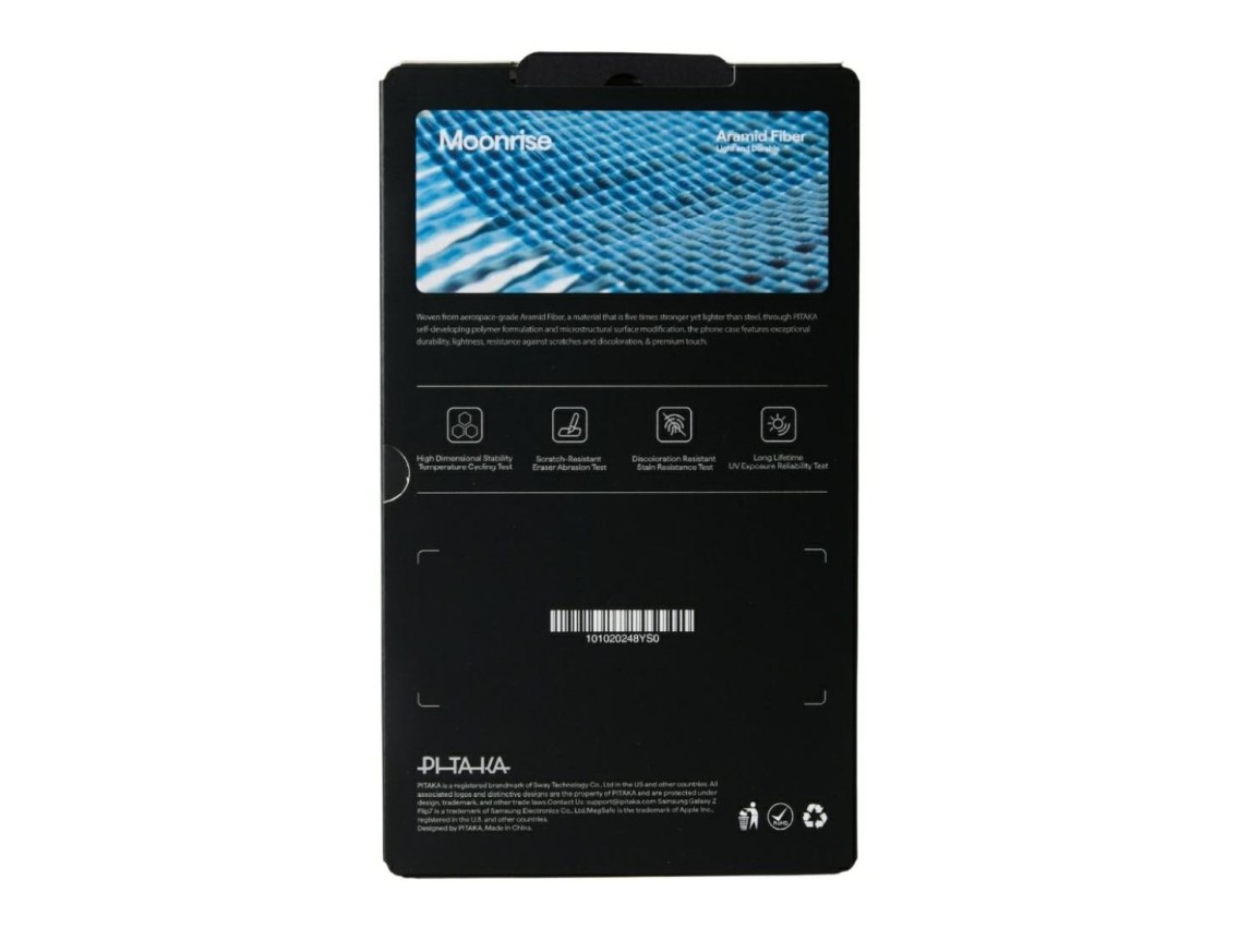 Case PITAKA Ultra-Slim MagSafe for Samsung Galaxy Z Flip7 moonrise