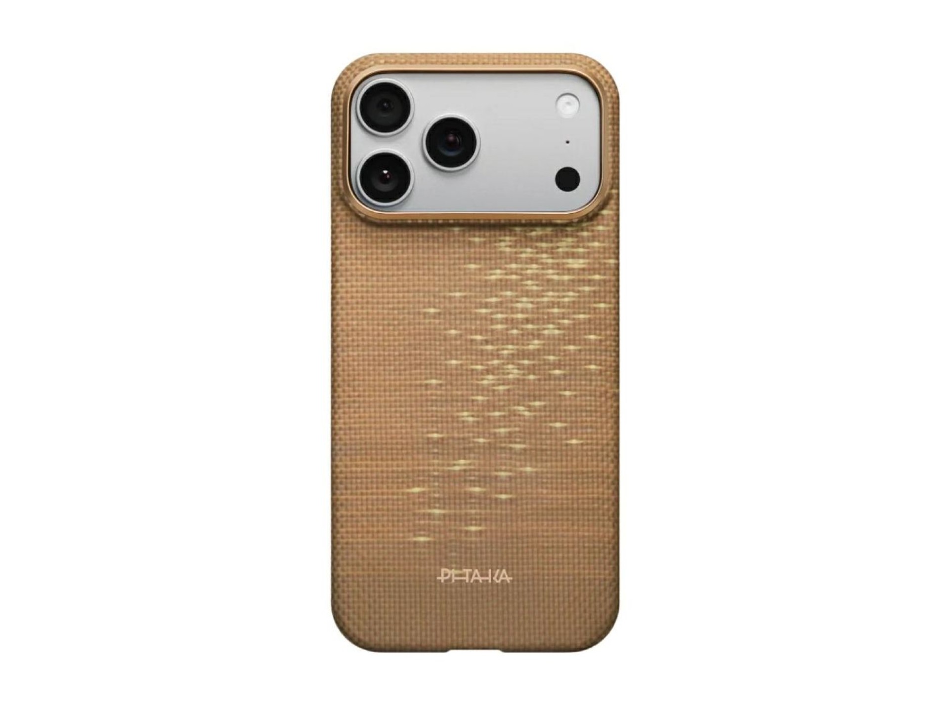 Case PITAKA Ultra-Slim MagSafe for iPhone 17 Pro golden glint