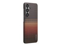 Funda PITAKA Moonrise Tactile Woven MagSafe para Samsung Galaxy S25 sunset
