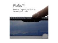 Capa PITAKA Ultra-Fina MagSafe para iPhone 17 preta e cinza