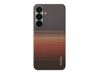 Case PITAKA Moonrise Tactile Woven MagSafe for Samsung Galaxy S25 sunset