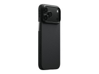Funda PITAKA Ultra-Slim MagSafe para iPhone 17 Pro, color negro y gris.