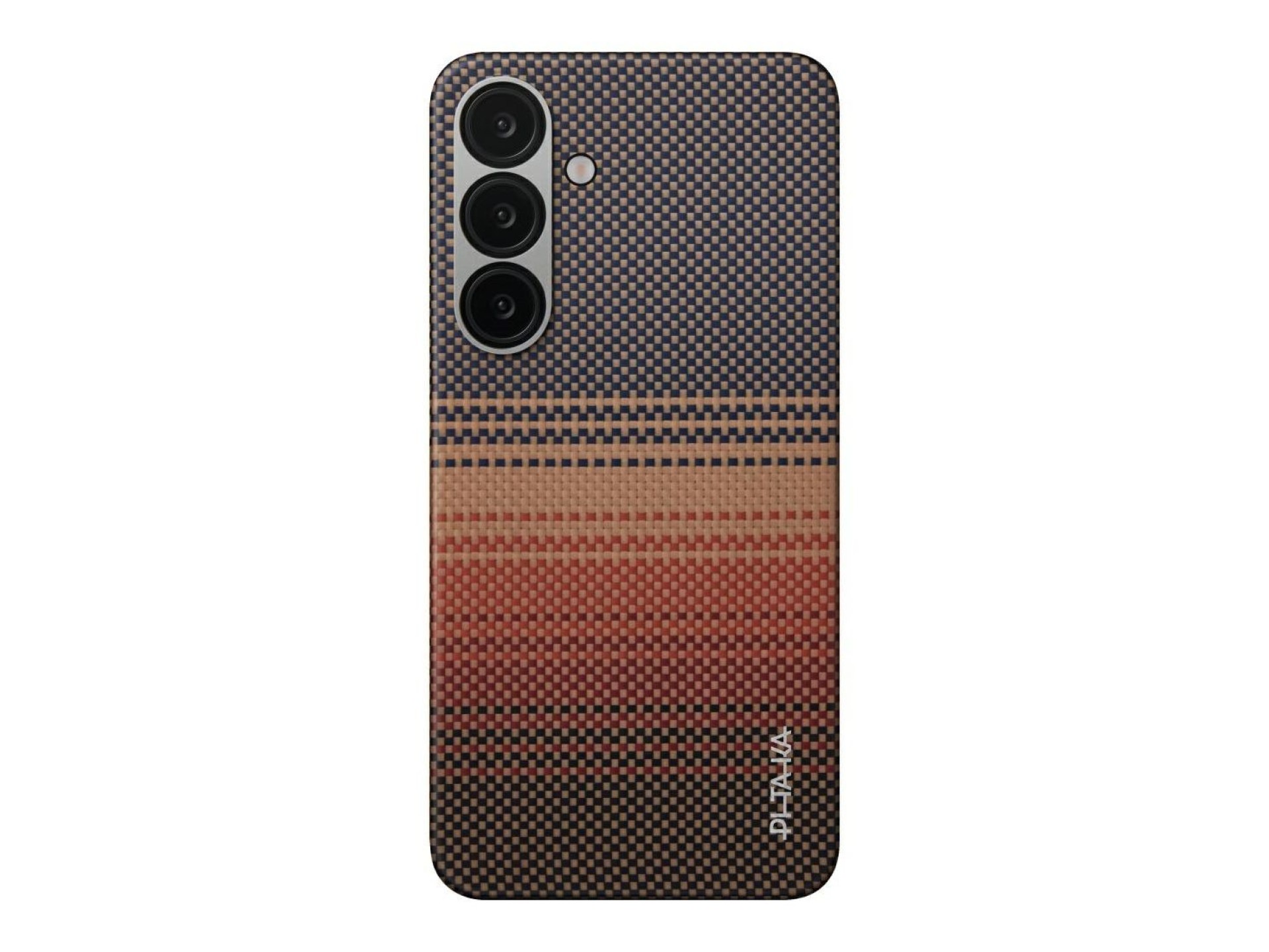Capa PITAKA Moonrise Tactile Woven MagSafe para Samsung Galaxy S25 pôr do sol