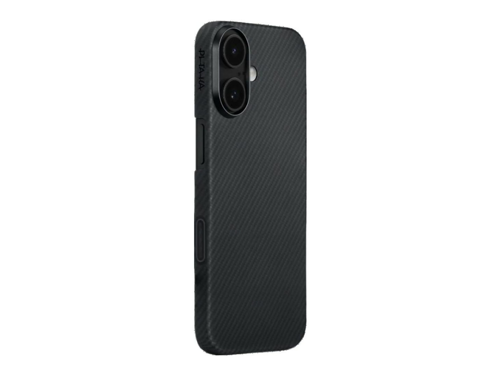 Capa PITAKA Ultra-Fina MagSafe para iPhone 17 preta e cinza