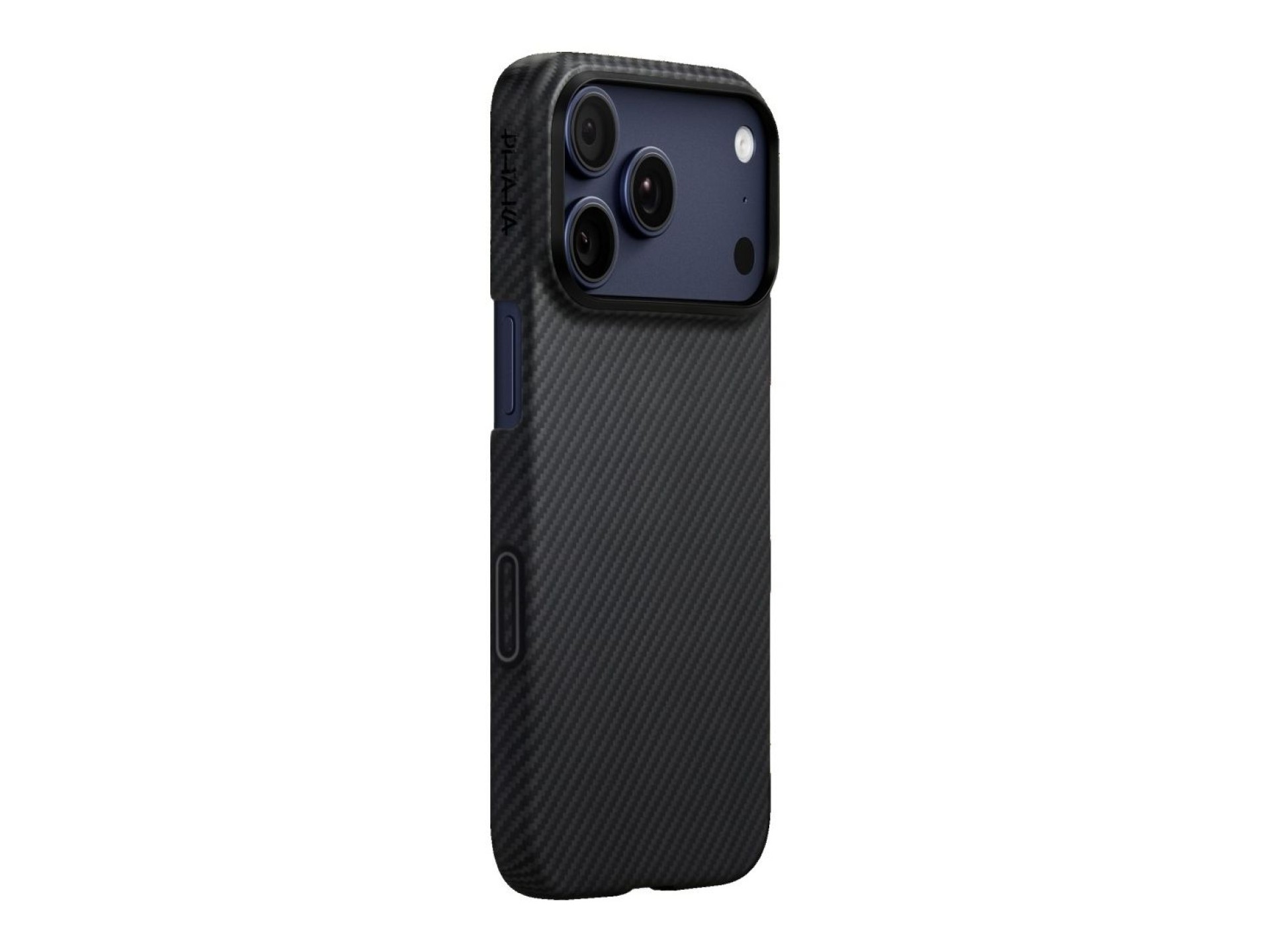 Funda PITAKA Ultra-Slim MagSafe para iPhone 17 Pro Max, color negro y gris.