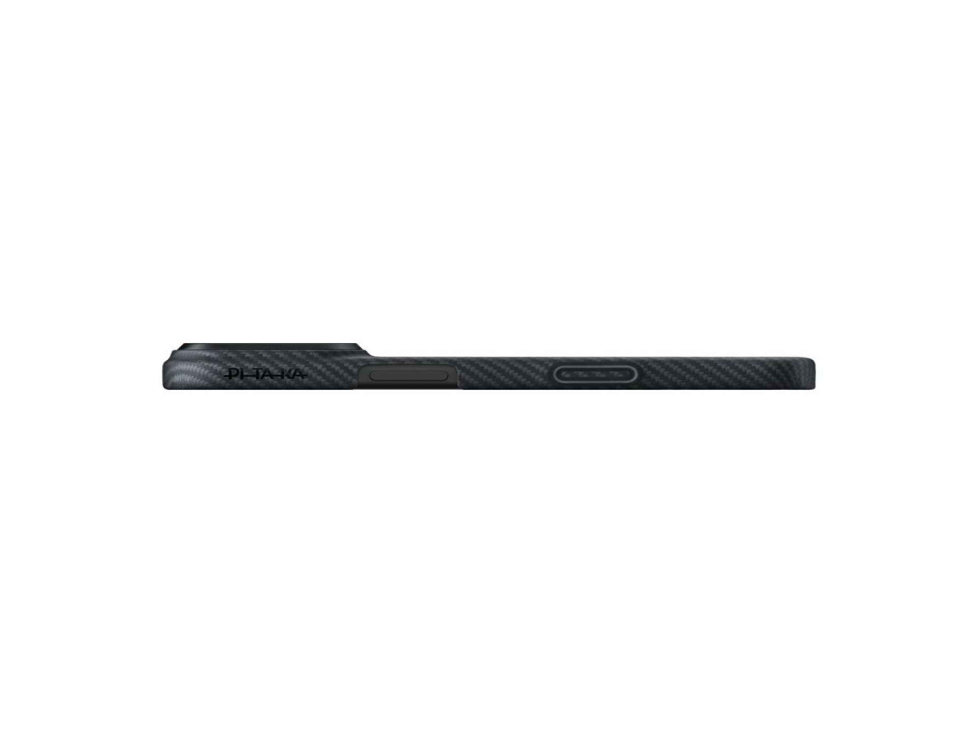 Funda PITAKA Ultra-Slim MagSafe para iPhone 17 Pro Max, color negro y gris.