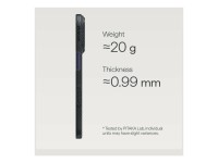Funda PITAKA Ultra-Slim MagSafe para iPhone 17 Pro Max, color negro y gris.