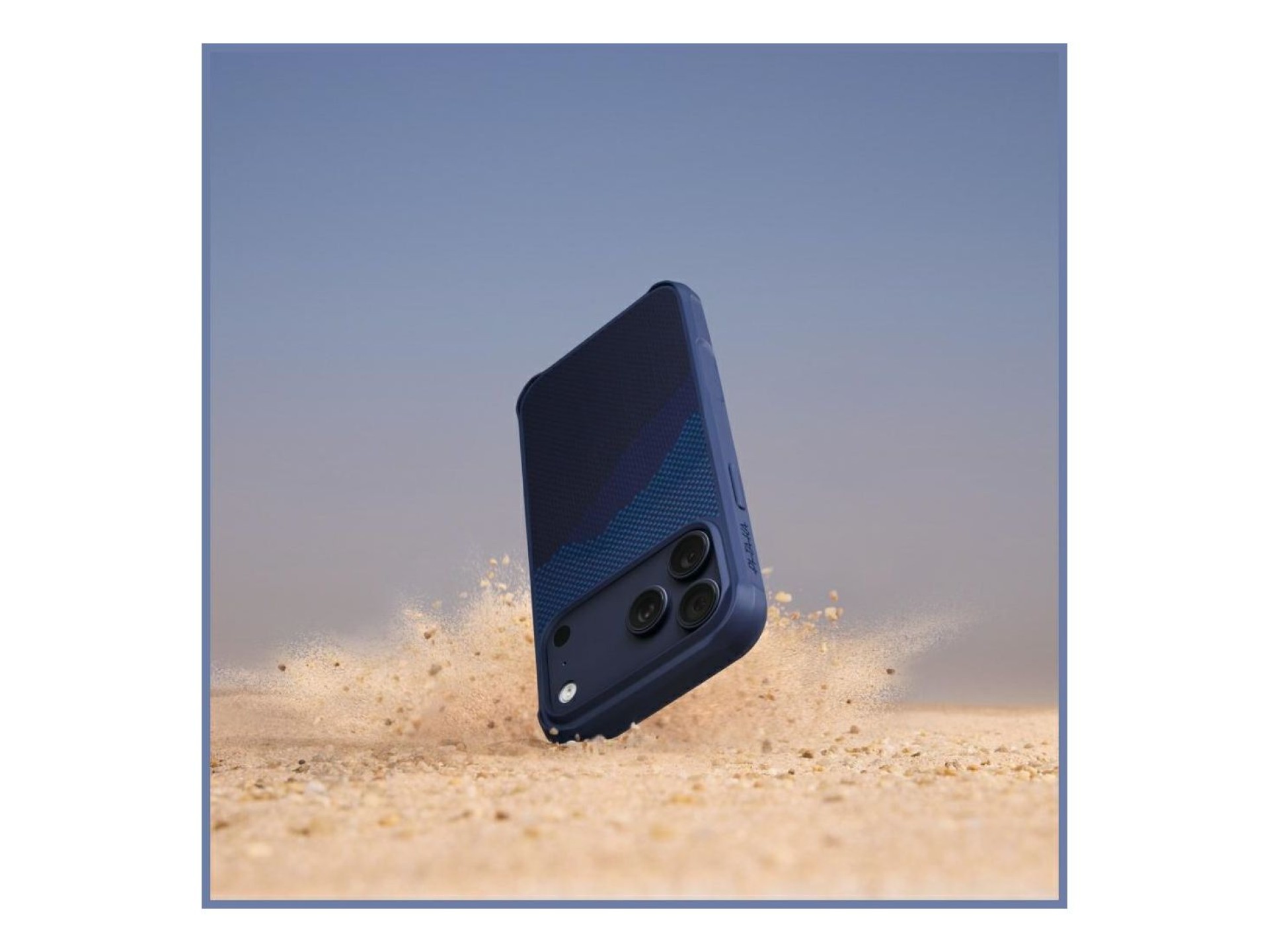 Funda PITAKA StarPeak Aramid ProGuard MagSafe para iPhone 17 Pro Max más allá del horizonte