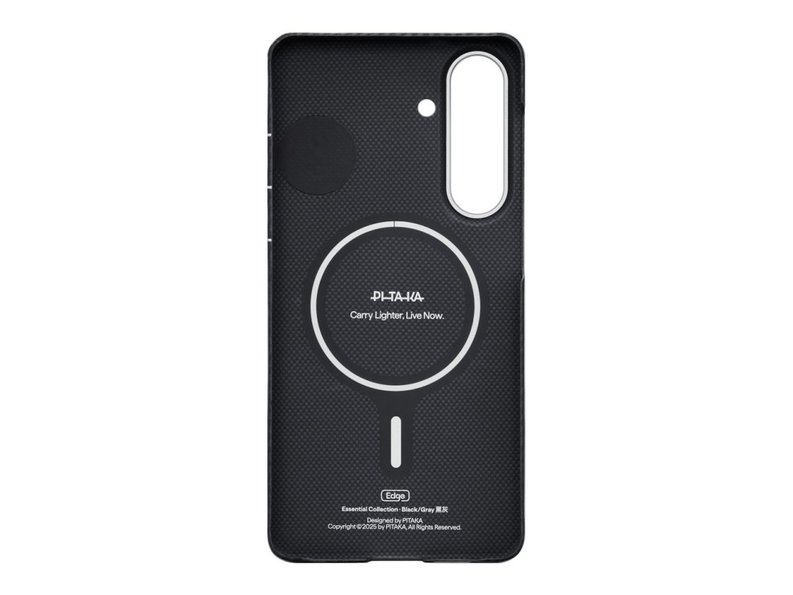 PITAKA Edge Case MagSafe case for Samsung Galaxy S26 black-grey