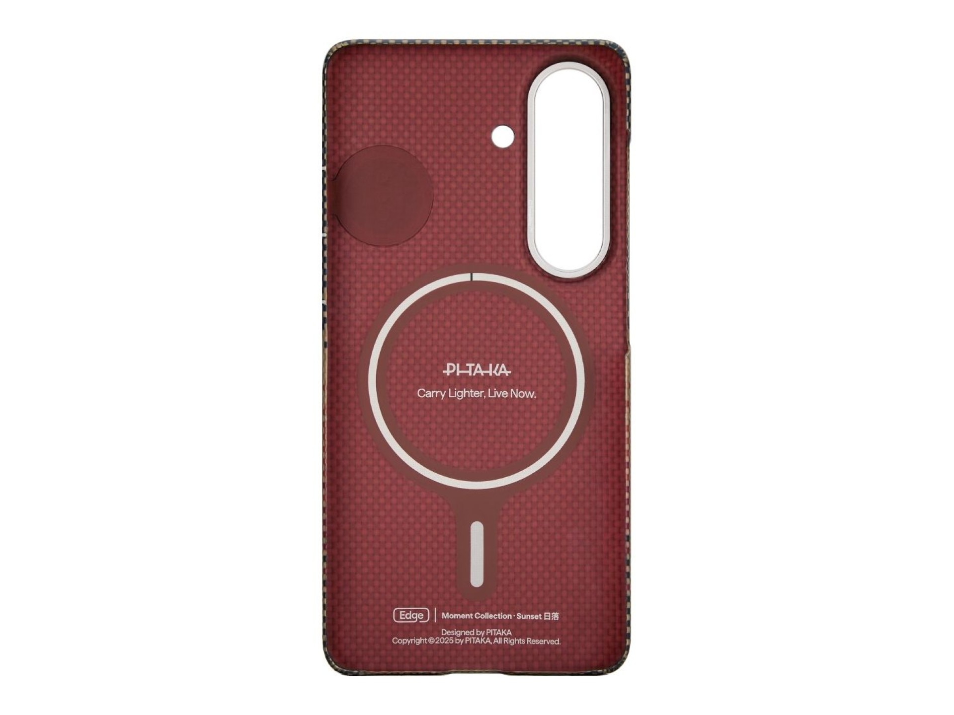 PITAKA Edge Case MagSafe case for Samsung Galaxy S26 sunset