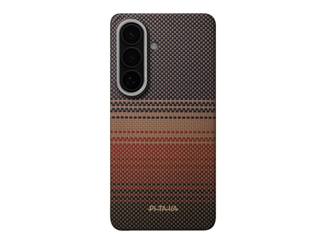 Capa PITAKA Edge Case MagSafe para Samsung Galaxy S26+ pôr do sol