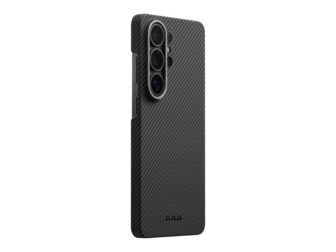 Case PITAKA Edge Case MagSafe for Samsung Galaxy S26 Ultra Black/Grey Twill