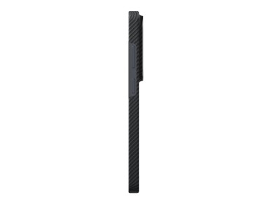 Capa PITAKA Edge MagSafe para Samsung Galaxy S26 Ultra, preta/cinza sarjada