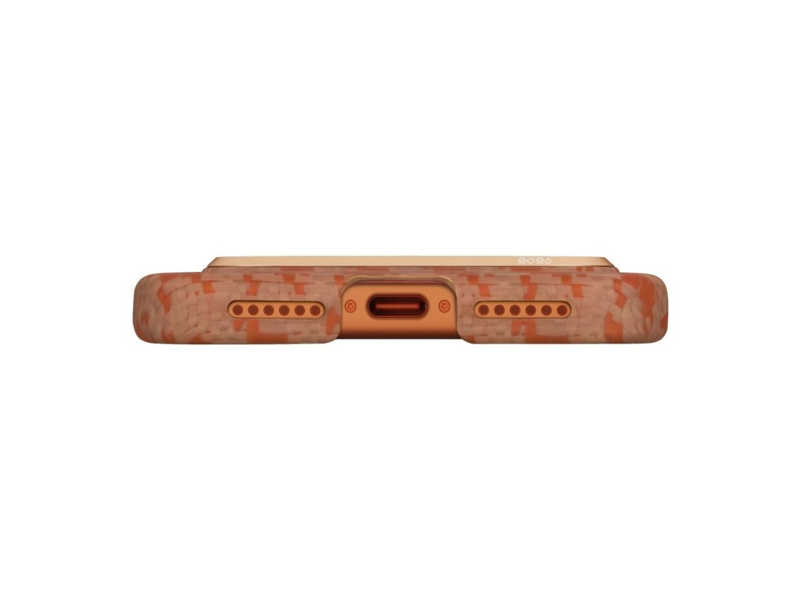 Case PITAKA Happiness Rides Edge Case MagSafe for iPhone 17 Pro amber