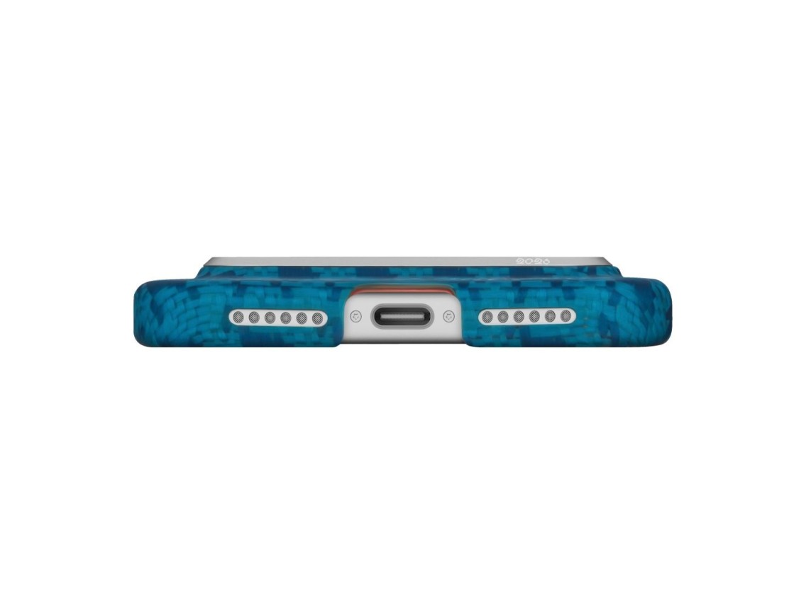Case PITAKA Happiness Rides Edge Case MagSafe for iPhone 17 Pro Max indigo