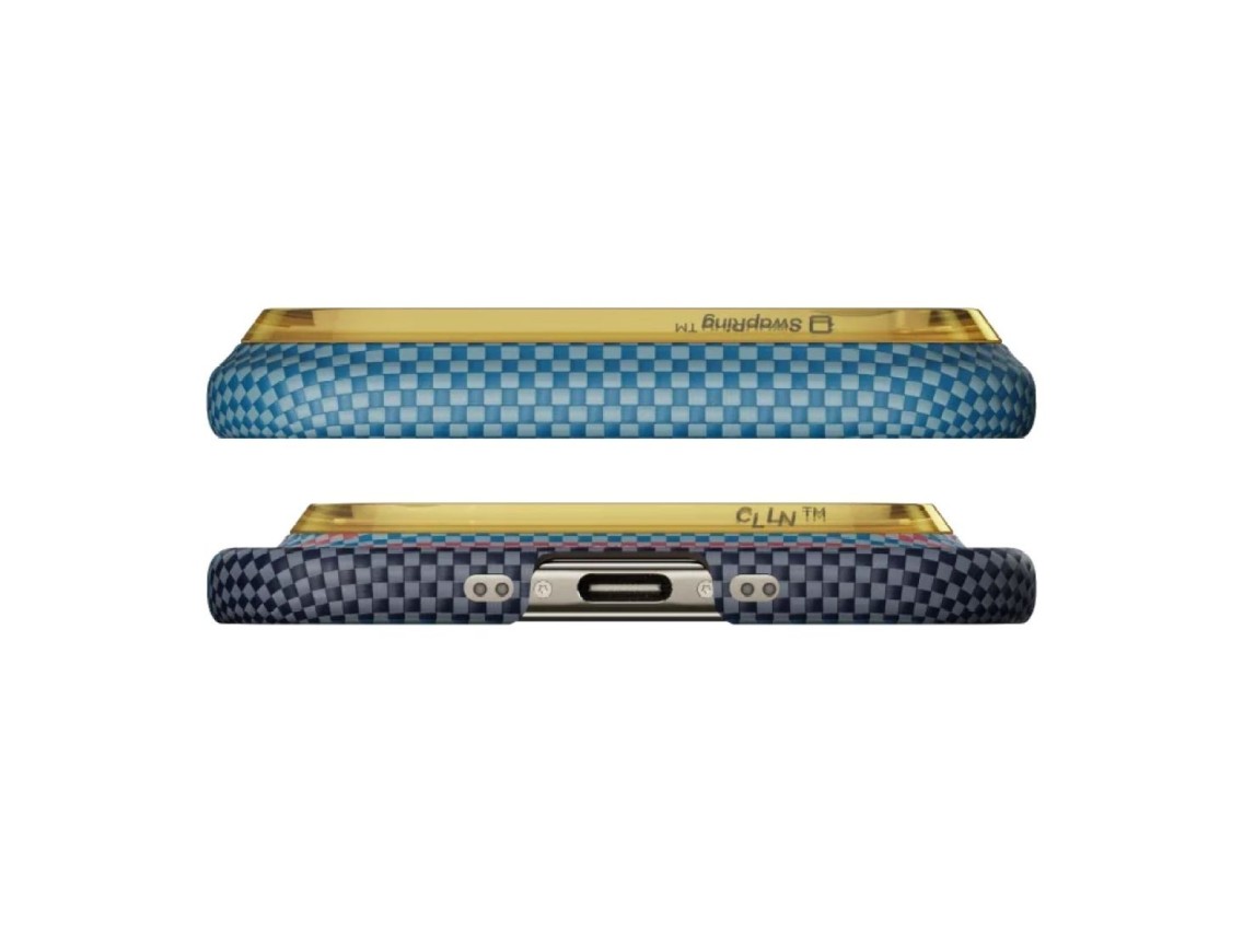 Funda PITAKA Edge California Dream 04 para iPhone Air puesta de sol