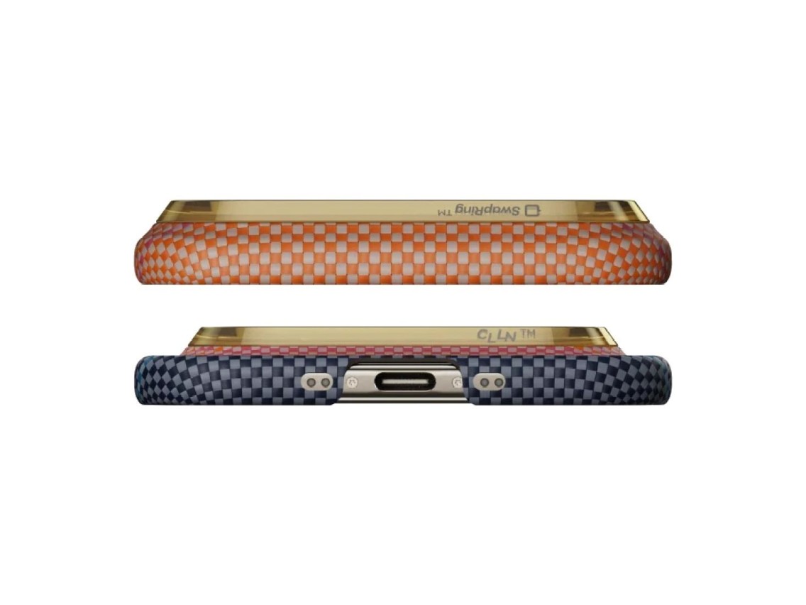 Capa PITAKA Edge Case California Dream 05 para iPhone Air pôr do sol