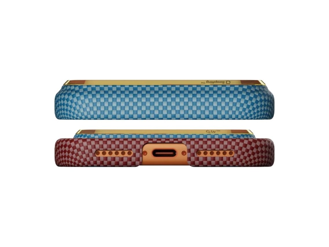 Capa PITAKA Edge Case California Dream 05 para iPhone 17 Pro pôr do sol