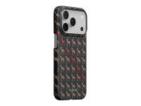 Capa PITAKA Edge Case Happiness Rides In para iPhone 17 Pro Max ebon kylin