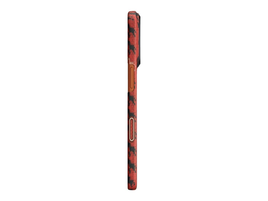 Case PITAKA Edge Case Happiness Rides In for iPhone 17 Pro cinnabar steed
