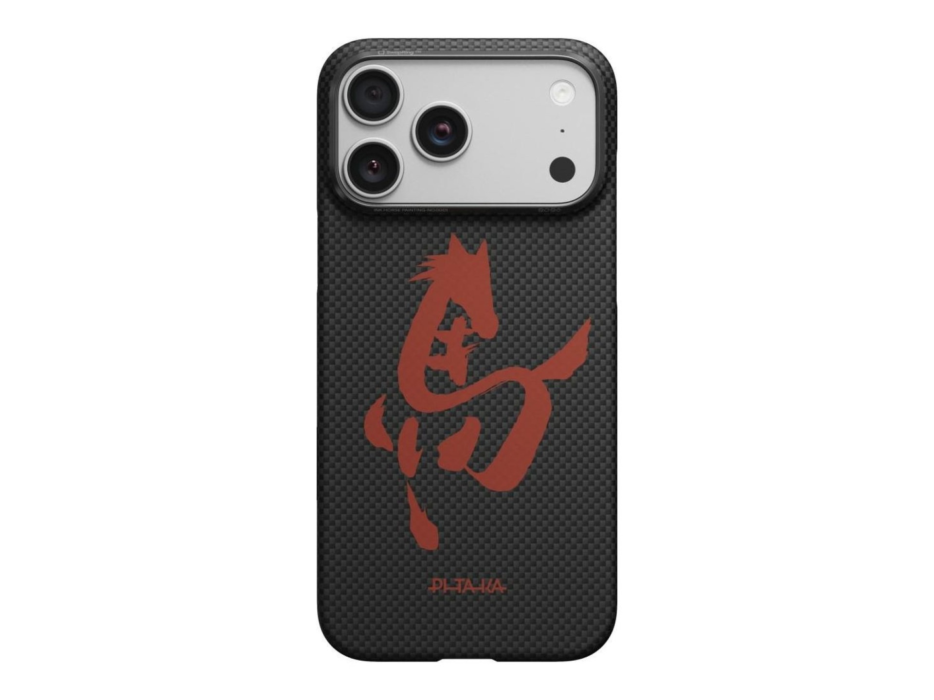 Funda PITAKA Edge Case Ink Horse Painting para iPhone 17 Pro ink rhythm