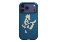 Case PITAKA Edge Case Ink Horse Painting for iPhone 17 Pro azure green Case PITAKA Edge Case Ink Horse Painting for iPhone 17 Pro azure green