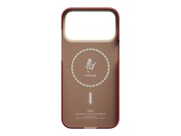 Capa PITAKA Edge com pintura de cavalo em tinta para iPhone 17 Pro cor cinábrio Capa PITAKA Edge com pintura de cavalo em tinta para iPhone 17 Pro cor cinábrio