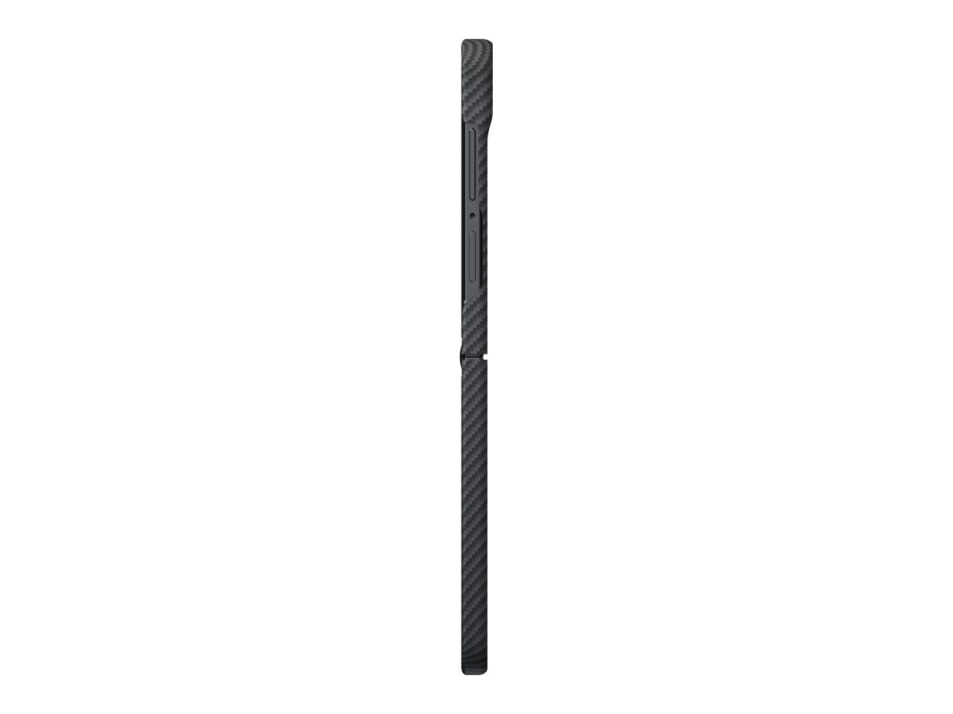 Capa PITAKA Edge para Samsung Galaxy Z Flip8 preta e cinza