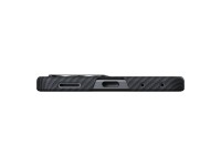 Capa PITAKA Edge para Samsung Galaxy Z Flip8 preta e cinza Capa PITAKA Edge para Samsung Galaxy Z Flip8 preta e cinza