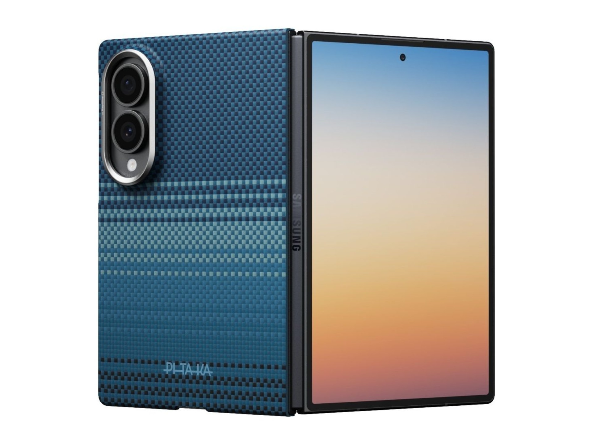 Capa PITAKA Edge para Samsung Galaxy Z Fold8 moonrise