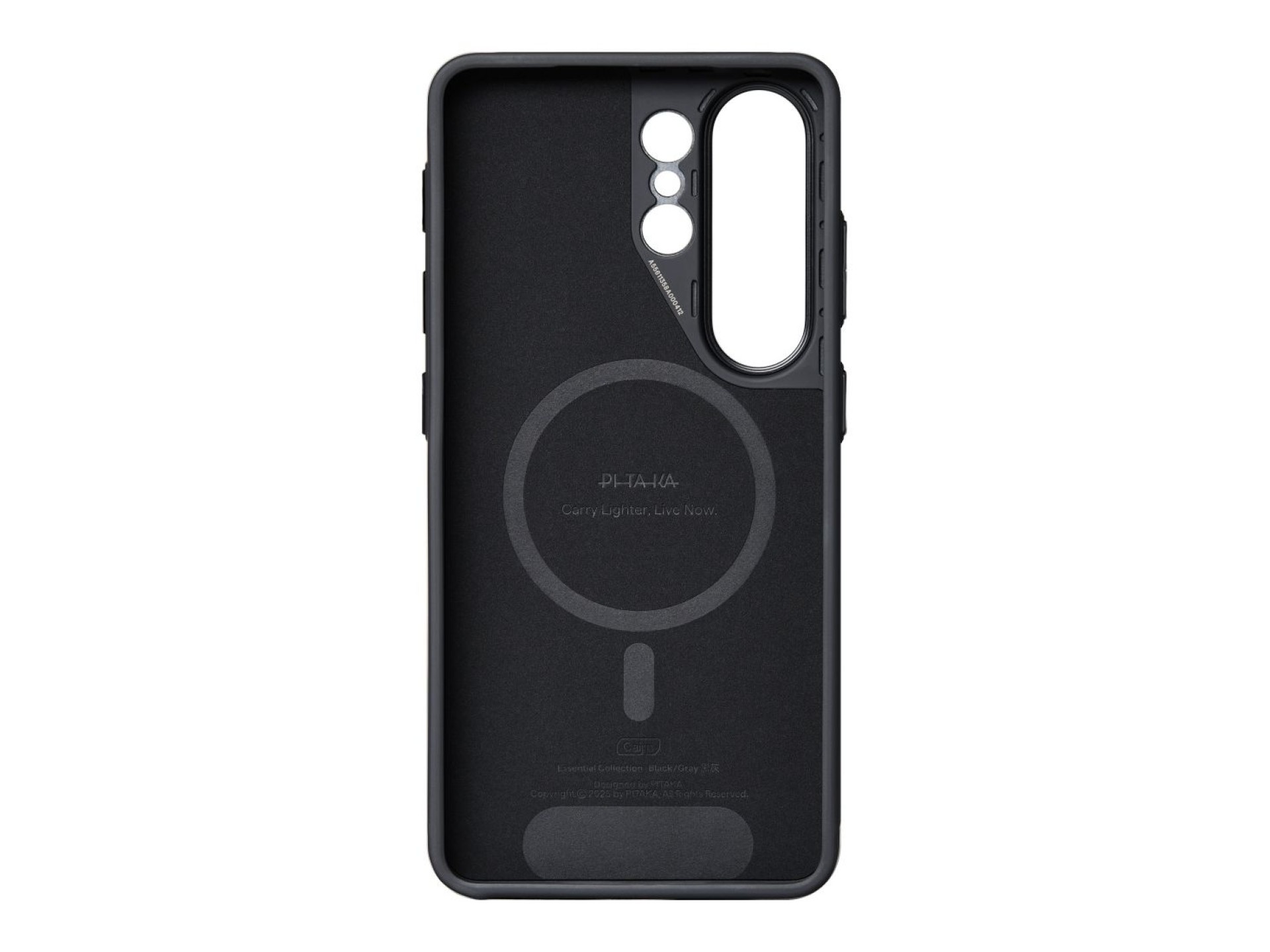 PITAKA Cairn Case MagSafe case for Samsung Galaxy S26 Ultra black-grey