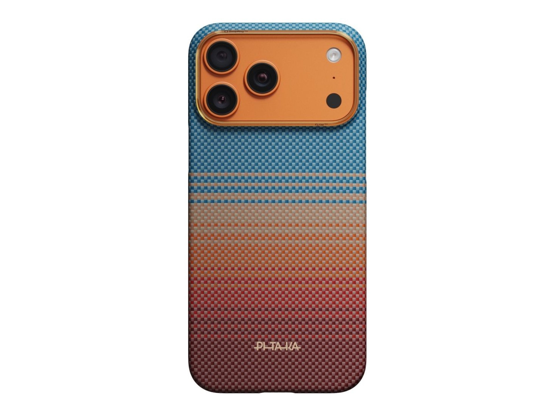 Capa PITAKA Edge Case California Dream 01 para iPhone 17 Pro pôr do sol