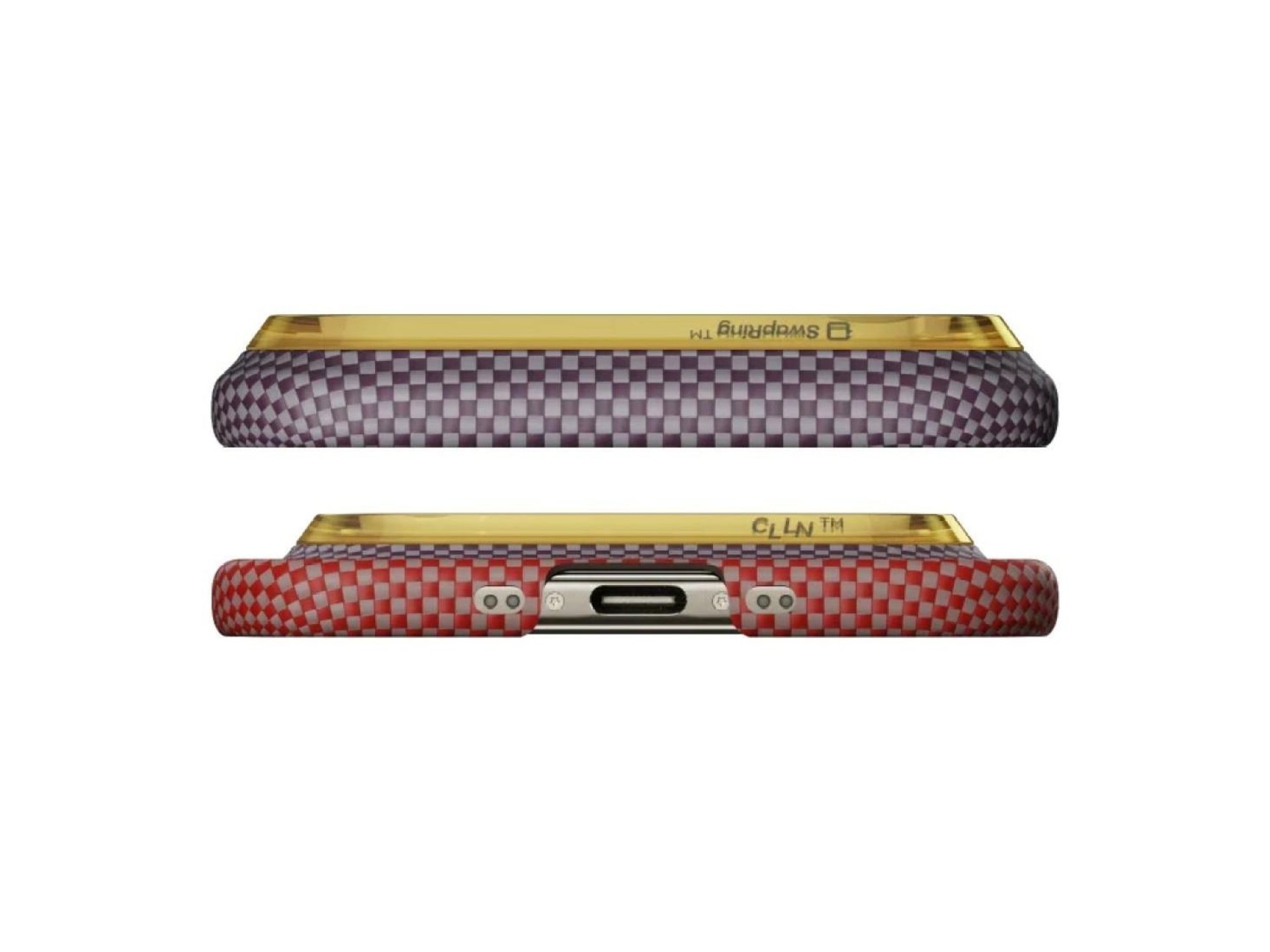Capa PITAKA Edge Case California Dream 02 para iPhone Air pôr do sol