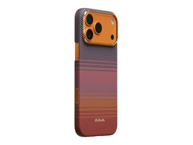 Capa PITAKA Edge Case California Dream 02 para iPhone 17 Pro Max p�r do sol