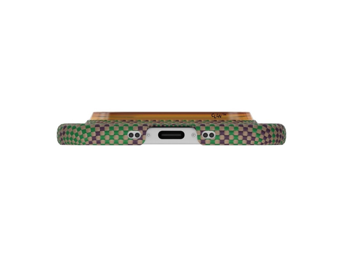 Capa PITAKA Edge Case Etui Breath of Veins para iPhone Air sprout surge