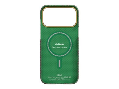Case PITAKA Edge Case Etui Breath of Veins for iPhone 17 Pro sprout surge Case PITAKA Edge Case Etui Breath of Veins for iPhone 17 Pro sprout surge